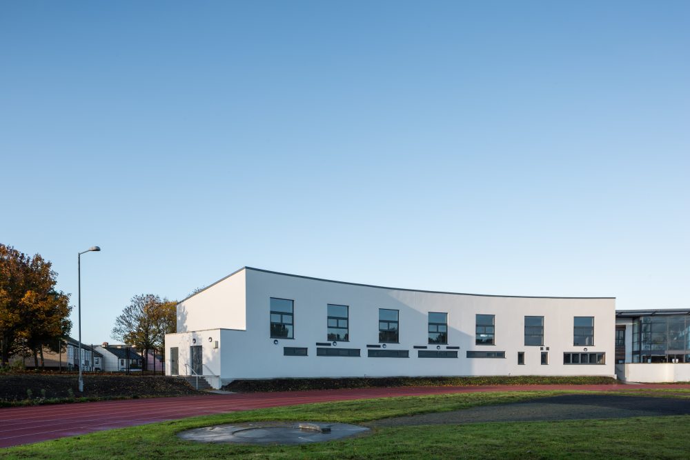 Irishtown sports stadium - development and extension